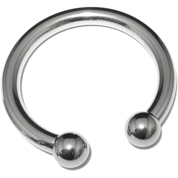 Amazon | [ビビファイ] ボディピアス オニキス シルバーBody Pierce