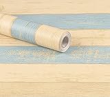 壁紙 シール 木目 模様 45cm × 10m 木 DIY 模様替え リフォーム ( 新地中海木目 )