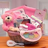 Gift Basket Drop Shipping Simply The Baby Basics New Baby Gift Basket -, Pink by Gift Basket [並行輸入品]