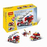 ディーマーク 3種変形 立体パズル 組み立てブロック 飛行機パズル オートバイク 想像力の開発 大工さんセット