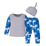 (プタス)Putars ベビー服 子供服 上下セット Tシャツ 男の子 長袖 動物柄 可愛い 秋 冬 スポーツ 運動会 旅行 記念日 プレゼント 3-18ヶ月