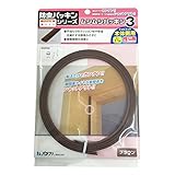 パネフリ工業 ムシむしパッキン3 ブラウン(キャビネット本体側用)長2.1m すきま1~3mm用 BE-1135HC-B