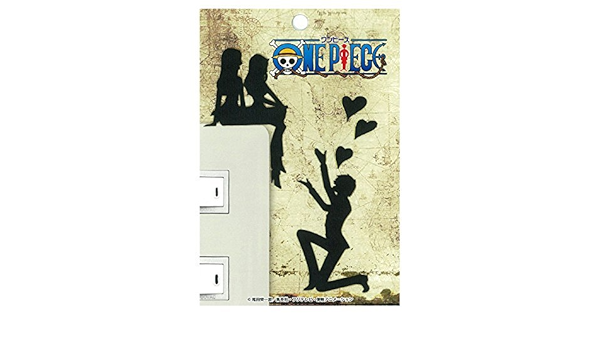 Amazon One Piece ワンピース スイッチプレート用ウォールステッカー H14 5cm W10cm サンジのメロリンラブ アニメ 萌えグッズ 通販