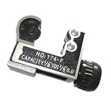 Fenteer Ct-174　銅　アルミニウム　ミニチューブカッター　チューブパイプ　切断工具　切りツール　1/8-1-1/8インチ　3-28mm