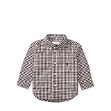 ポロラルフローレン ポニー付 プレイドコットン 長袖シャツ ブラックマルチ (男の子12～24か月用) 18Mサイズ [並行輸入品]