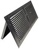Norwesco 558027 Galvanized Soffit Vents with Damper, 16-Inch by 8-Inch [並行輸入品]