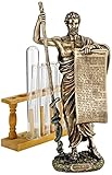 Design Toscano Hippocrates of Kos Father of Medicine Statue, Bronze