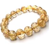 [セレクトエージャパン] (SAJ) ゴールドルチルクォーツ ブレスレット パワーストーン 天然石