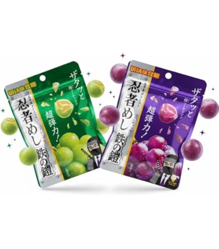 Amazon | 忍者めし鉄の鎧 マスカット味 グレープ味 金の鎧 マスカット