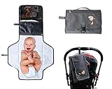 Joyoldelf おむつ替えシート ポーチ バッグ 防水 快適 折りたたみ マット 収納袋 お出かけ 手提げ