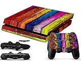 PlayStation 4 Protector Sticker Skin Decal For PS4 Console, 2 Controllers And 2 Light Bar Sensor Dec