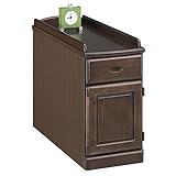 スリムナイトテーブル25(トビラ) ダーク