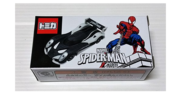 Amazon Usj 公式 限定 商品 トミカ Black スパイダーマン カー スパイダーマン グッズ Spider Man ミニカー ダイキャストカー おもちゃ