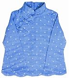 チャイナドレス風子供服 (ブルー) [並行輸入品]