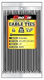 Pro Tie B5SSP50 5.5-Inch Stainless Steel Pawl Cable Tie UV Black Nylon 50-Pack [並行輸入品]