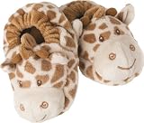 Suki Baby Bing Bing Soft Boa Plush Baby's Booties with Embroidered Accents (Giraffe) by Suki Baby