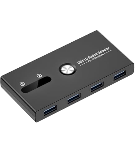 Amazon.co.jp: サンワサプライ USB2.0手動切替器(2:1) SW-US22