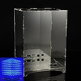 ランフィー　8x8x8 3Dライト用透明アクリルボードハウジングCubeキット