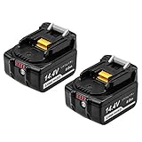 マキタ BL1460B 14.4v 6.0Ah互換バッテリー残量表示付き マキタbl1430 bl1450 bl1440純正互換バッテリー対応 一年保証二個セット