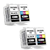 キャノン BC-360 BC-361 ブラック＋カラー ２セット プリンターインク 詰め替えインク BC360 BC361 BC-360XL BC-361XL CANON 対応プリンター PIXUS TS5430 PIXUS TS5330 プリンターインク BC360BK BC361CL BC-360BK BC-361CL