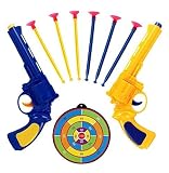 [シンディウィル]Cindy&Will 2Pcs Safe Environmental Friendly Multiplayer Pretend Play Cosplay Toy Gun Blaste