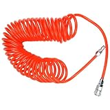 イーバリュー(E-Value) スクリューエアホース 大流量タイプ 内径6.5mm×外径9.5mm SAH-10-6.5 10m