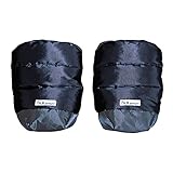 7.A.M. Enfant WarMMuffs with Fur (Oxford Blue)