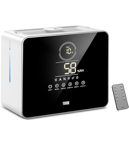 Uzziah ハイブリッド式加湿器 Amazon.co.jp: 加湿器 大容量 8L 【2024極上加湿・UV四重除菌・ダブル