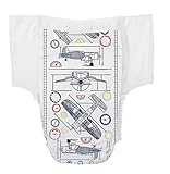The Honest Company Training Pants (Airplanes Print, Size 4T/5T) 19 count by The Honest Company [並行輸入