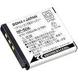 FUJIFILM対応 FinePix シリーズ NP-50 NP-50A 互換 バッテリー ロワジャパン【PSE基準検品】充電式 リチウムイオン 容量アップ