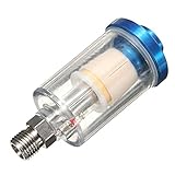 ILS - 1/4 Inch Oil Water Separator Trap Filter Separator for Spray Gun Air Compressor