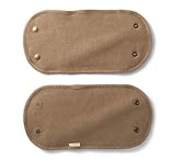 【キューズベリー】＜よだれパッド：クロス抱っこひも用＞ブラウンベージュ