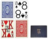 Copag Poker Size Magnum Index Playing Cards (Blue Red Setup) [並行輸入品]