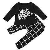 MIOIM 子供服 ベビー服 Tシャツ 長パンツ 上下セット 長袖 トップス セットアップ カットソー カジュアル 秋冬 プライマーシャツ