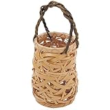 山下工芸(Yamasita craft) 白竹やたら編花器 ミニ 箱入