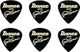 Ibanez(アイバニーズ) ポール・ギルバート シグネチャー・ピック 6枚パック 【ブラック】 B1000PG-BK Short Teardrop