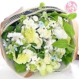 ナチュラル　ラウンド花束　お悔やみ フォーネラル 仏事 命日 供花
