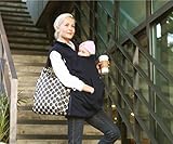 ベビーウォーマージャケット、子守帯ウォーマー（海外直送品） (L, Navy)