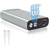 明誠 モバイルバッテリー 大容量 20000mAh PD65W急速充電 LCD残量表示 携帯充電器 Type-C 入出力 2USB出力 三台同時充電 台風/防災/外出/旅行/停電対策 PSE認証済 iPhone/iPad/Android/Switch