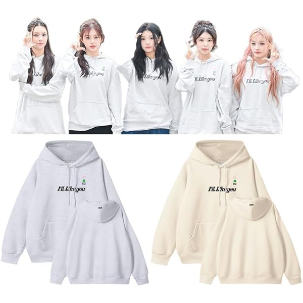 Amazon.co.jp: [向阳] ILLIT パーカー PRESS START トレーナー 2026