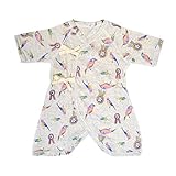 (ocean&ground)オーシャン＆グラウンド コンビ肌着 新生児 半袖 肌着 短肌着 1620156 BIRD&ROSETTE ベビー 赤ちゃん 半袖ロンパース 女の子 男の子 ボディスーツ 肌