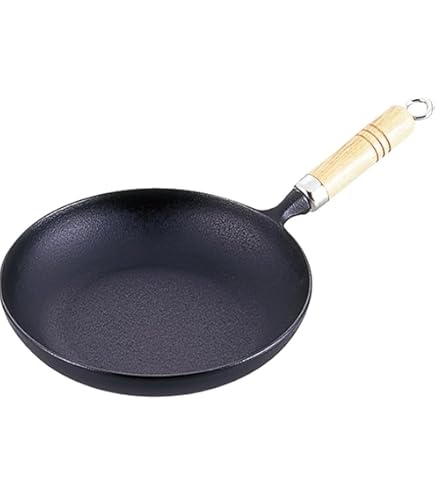 Amazon｜岩鋳 Iwachu 平型万能鍋(大) 黒焼付 内径31cm IH対応 南部鉄器