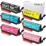 【バウストア】 EPSON SAT-6CL サツマイモ 互換インクカートリッジ 6色 EP-712A EP-713A EP-714A EP-715A EP-716A EP-812A EP-813A EP-814A EP-815A EP-816A