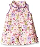 Zutanoベビー女の子Lions Lullaby鍵穴襟ドレス カラー: ピンク