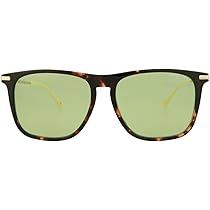 美品⭐️GUCCI グッチ　サングラス GG0697S-003 ハバナ　グリーン GUCCI グッチ サングラス GG0697S-003 アジアンフィット メンズ