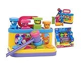 Pop Up Friends Hammer & Shape Sorter 2 in 1 Baby Toy - Suitable From 18 Months + by Funtime