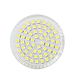 GLADLE LED電球MR16クールホワイトSMD 60 LEDオフィス家庭スポットライトライトランプ電球5W 5000K昼白色480LM Recessed照明Downlightライトランプ省エネD