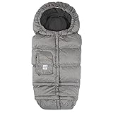 7 A.M. Enfant Blanket 212 Evolution Footmuff-Heather Grey Fleece Lining by 7A.M. Enfant
