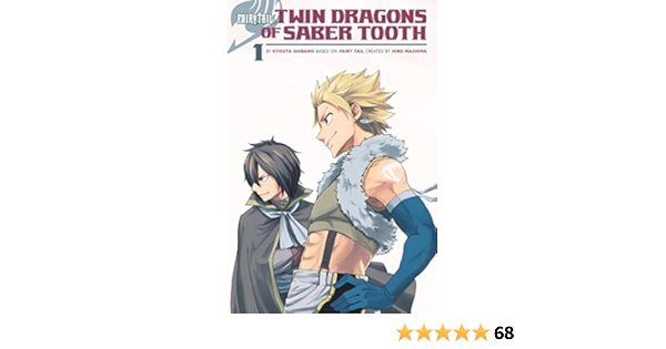 Amazon Fairy Tail Twin Dragons Of Saber Tooth Fairy Tail Side Stories Mashima Hiro Shibano Kyouta Fantasy