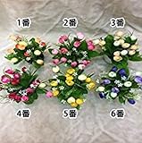 【インテリア】 リアル 造花 フラワー 癒される 浄化 リラックス (1番)